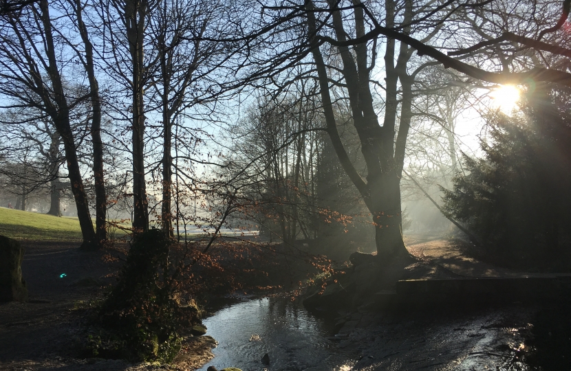 Bridge over Meanwood Beck