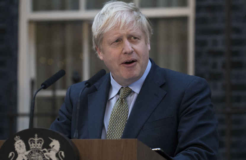 Boris Johnson’s speech outside Downing Street